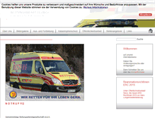 Tablet Screenshot of emergency-medical-service.de